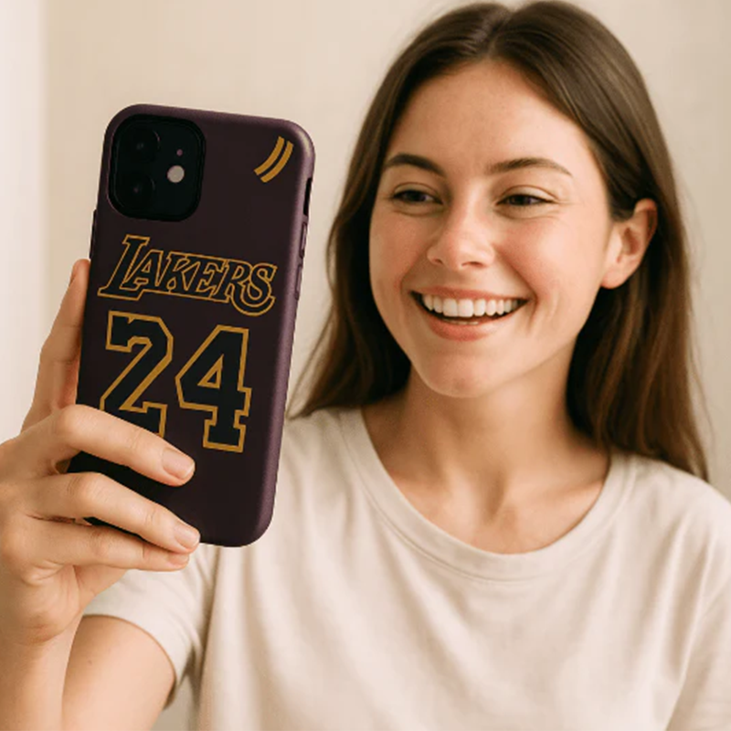 Protective Case Cover For iPhone Los Angeles Lakers